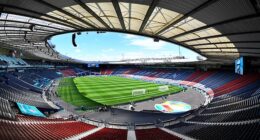 Hampden Park will play host to six matches at the 2028 European Championships