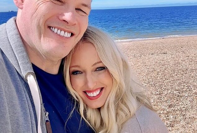 Hayley Palmer, 44, and Mark Labbett, 59, are set to spend a night together for an interview at London's Hippodrome a year and a half after their chaotic split (pictured May 2024)