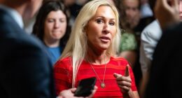 Greene responded within the hour, in a lengthy statement and a text message from Trump that she claims show he was doing this over her vote on the Epstein files