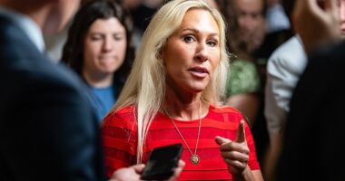 Greene responded within the hour, in a lengthy statement and a text message from Trump that she claims show he was doing this over her vote on the Epstein files