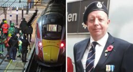 Hero Old Man Blocks Knife Attack On Girl During UK Train Rampage As Chaos Unfolds