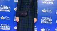Holly Willoughby wrapped up warm as she led the arrivals at Winter Wonderland in Hyde Park , London on Thursday