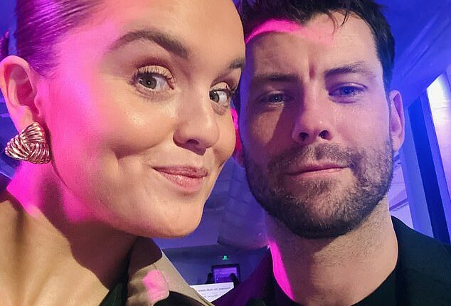 Jackson Heywood, 37, and his new wife, Miss Universe Australia finalist Anneliese Zanchetta, 25, were attacked by keyboard warriors after sharing a wedding day post on Monday. Both pictured