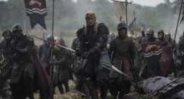 Daemon Targaryen (Matt Smith) leads Tully troops in battle in House of the Dragon season 3.