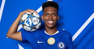 Estevao Willian officially joined Chelsea from Palmeiras earlier this year after turning 18, in a deal that could rise to £55million