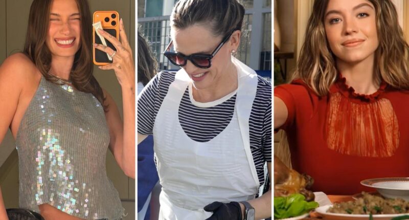 How Hailey Bieber, Jennifer Garner, Sydney Sweeney and more celebs are celebrating Thanksgiving 2025