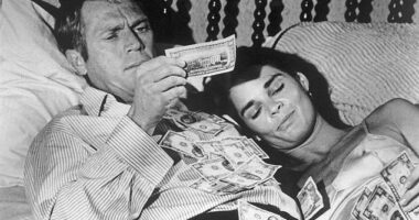 Money on your mind? Steve McQueen and Ali McGraw in The Getaway, 1972