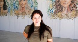 I Came Back To Lithuania To Create This Huge Mural In The New Restaurant