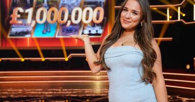 Sienna McSwiggan from Halesowen, became a millionaire overnight after winning the million pound jackpot on the ITV game show Win Win