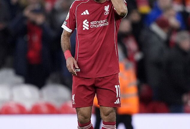 Mo Salah has been called out for not facing the media and fronting up amid Liverpool's struggles