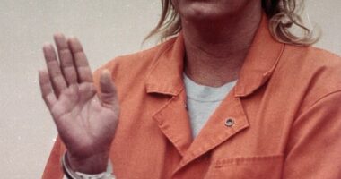 Aileen Wuornos was killed by lethal injection in 2002 after shooting seven men dead in the space of a year offers (pictured in court in Florida in 1991)