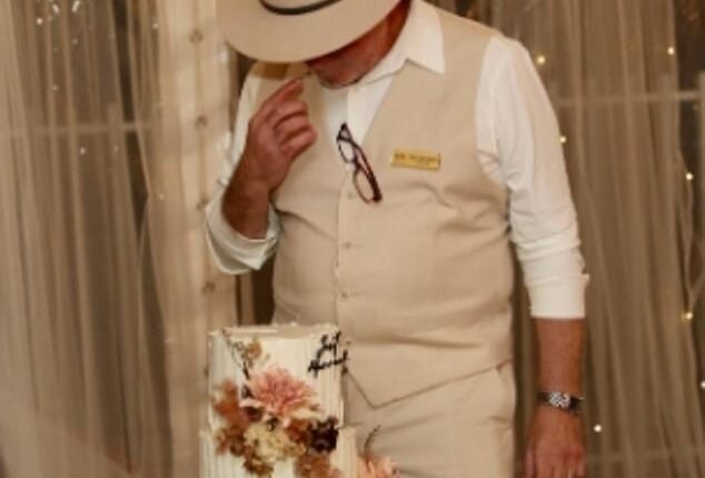 The lengthy post on a private gossip Facebook group painted a harsh picture of the well-known celebrant, claiming he was swiping a bit of cake with his finger before it was even served to guests (Picture obtained from the since-deleted Facebook post)