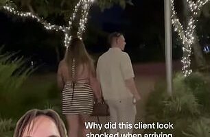 Engagement planner Emma (left) recounted how a recent proposal she'd arranged for a client was hijacked by another couple who discovered the romantic outdoor set-up