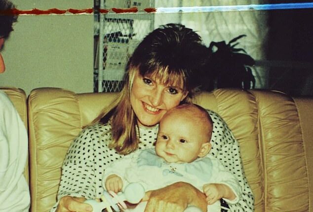 Melinda Freeman (pictured with her infant son) was allegedly murdered in 1991