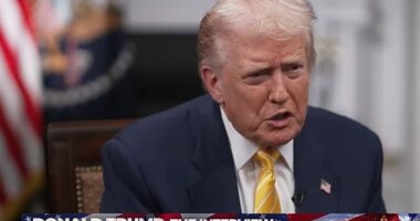 US President Donald Trump has said the UK must follow America's hard line on immigration or 'you're not going to have a country left' in an interview with GB News yesterday