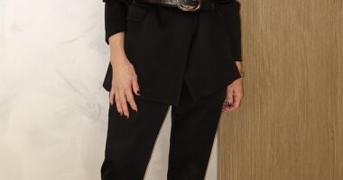 When Melbourne facialist April Brodie, 59, decided she was done watching her face age faster than she felt, she didn't book a consultation down the road, she boarded a plane to South Korea. Ten weeks post-surgery (pictured), April said she finally feels aligned again