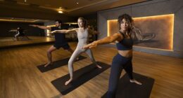 Varying your exercise routine in winter - for example trying new classes - can help keep you engaged and motivated.