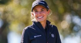 Kai Trump headlined the LPGA's The ANNIKA tournament in Florida this week