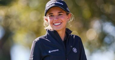 Kai Trump headlined the LPGA's The ANNIKA tournament in Florida this week