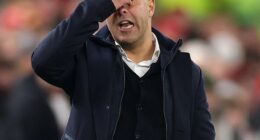 Arne Slot is lost for answers as Liverpool crash to defeat against PSV Eindhoven at Anfield in midweek - their ninth loss in 12 games