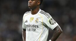 Vinicius Junior has looked increasingly like a player in turmoil since missing out on the Ballon d'Or last year