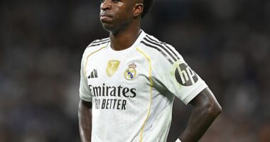 Vinicius Junior has looked increasingly like a player in turmoil since missing out on the Ballon d'Or last year