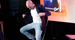 Luis Rubiales was pelted with eggs by his own uncle Luis Ruben at the launch of his new book