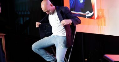 Luis Rubiales was pelted with eggs by his own uncle Luis Ruben at the launch of his new book