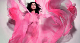 Irina Shayk (pictured) and FKA Twigs posed nude as they joined fellow stars in a stunning shoot for Pirelli's eagerly-anticipated 2026 calendar by Sølve Sundsbø