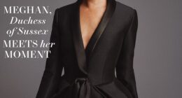 The Duchess of Sussex, 44, appeared on the front of the magazine's December 2025/January 2026 edition, which reveals how a member of staff introduced her into a room of two