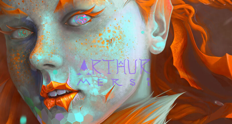 It Took Me 8 Days Of Hard Work To Create The Drawing Of The Autumn Freckles