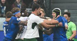 Italy v South Africa live: Result and reaction 14-man Springboks survive controversial red card to beat Azzurri