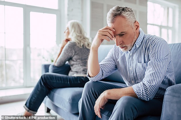 Older couples can start wanting different things, leading to problems