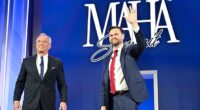 Vice President JD Vance joined HHS Secretary Robert F. Kennedy Jr. for his first Make America Healthy Again Summit in Washington, DC on Wednesday, November 12, 2025