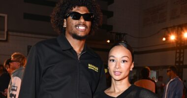 Jalen Green Flexes His Hair Length While Showing Off Draya Portrait Tattoo