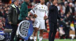 The right back came on in the 81st minute for Arda Guler to the expected boos and whistles, which followed his every subsequent touch as Real Madrid sunk to a 1-0 defeat to Liverpool