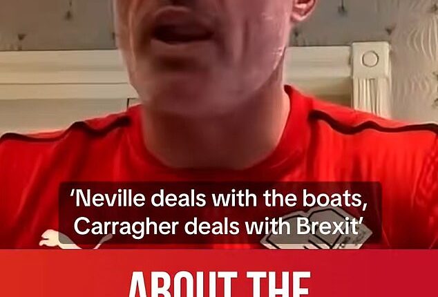 Jamie Carragher has weighed in on the country's political situation and slammed Brexit