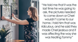 Jealous Wife Throws A Fit As Hubby’s Mom Has Pics Of His Ex In Her House, Demands She Remove Them