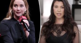 Jennifer Lawrence blasts 'annoying' Kourtney Kardashian