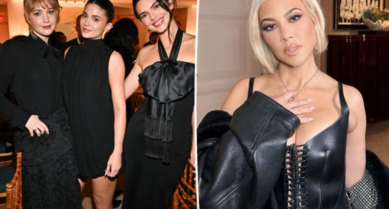 Jennifer Lawrence has awkward run-in with Kendall, Kylie Jenner after shading Kourtney Kardashian