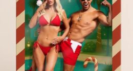 Jenny McCarthy lost a lot of weight during her recent health battle. And the Playboy cover girl showed off how slender she has become in her recent Christmas card for 2025 with her husband Donnie Wahlberg which was photographed by Anthony Tahlier