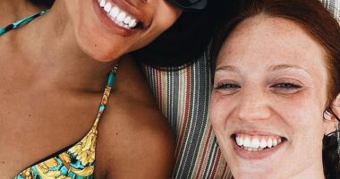 Jess Glynne didn't seem to agree with ITV's bosses after her girlfriend Alex Scott was evicted on I'm A Celebrity, claiming they didn't give her enough airtime to show 'how incredible she really is' (Alex and Jess pictured together)