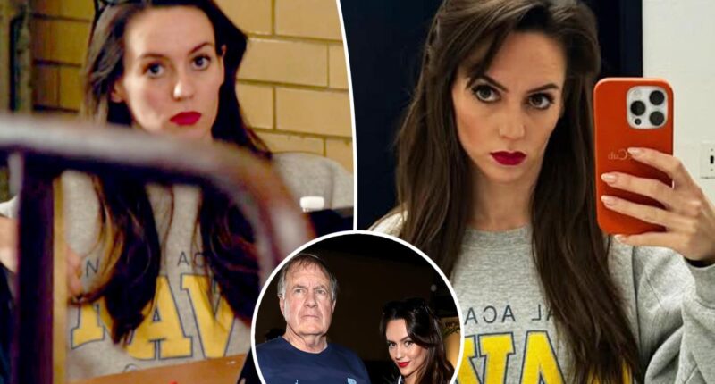 Jordon Hudson references disastrous Bill Belichick interview with cheeky Halloween costume