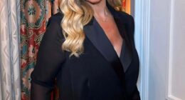 Josie Gibson, 40, looked incredible as she showed off her glow up ahead of ITV Palooza's black carpet event on Tuesday night after losing 5st