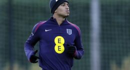 Jude Bellingham is expected to start Thursday night's World Cup qualifier from the bench