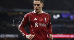 Florian Wirtz was defended by his national team head coach Julian Nagelsmann after a difficult start at Liverpool