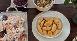 Karoline Leavitt has offered a behind-the-scenes glance at her family's Thanksgiving