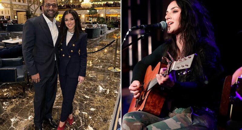 FBI Director Kash Patel's country music star girlfriend has sued two right-wing commentators for allegedly claiming she is a Mossad agent. Alexis Wilkins, 27, launched the legal action against failed Utah candidate for the US Senate, Samuel Parker, and MAGA social media provocateur Elijah Schaffer. She accuses the pair of the 'insidious assertion' that she has connections to Israel's government and is acting as a 'honeypot.'