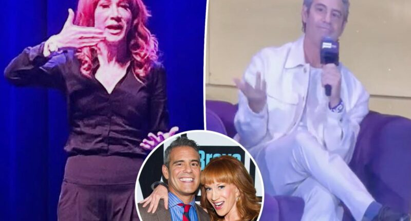 Kathy Griffin reacts to Andy Cohen revealing their email exchange