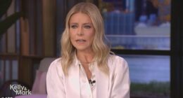 Kelly Ripa revealed one of her neighbors 'complained' about her Halloween candy while celebrating the holiday over the weekend